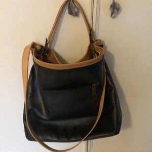 Faux  JF. JUST FABULOUS. Leather Handbag